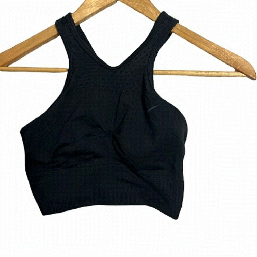 Nike black sports bra size small